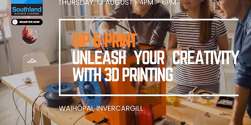 Sip & Print - Unleash your Creativity with 3D printing