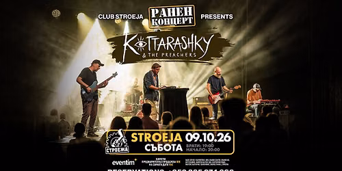 KOTTARASHKY & THE PREACHERS - Club Stroeja - 9 October 2026 \/ 20.00 h