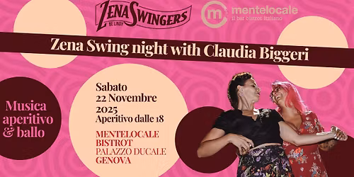 Zena Swing Night con Claudia Biggeri Special Guest