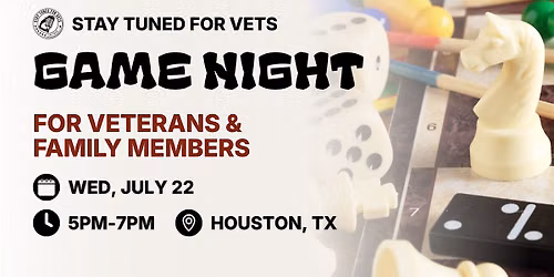 Game Night for Veterans and Family Members