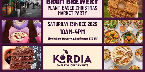 Birmingham Plant-Based Christmas Market Party