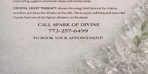 Reiki Energy Clearing & Chakra Balancing w\/ Crystal Light Bed w\/Tina