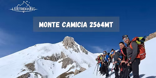 Salita invernale sul Monte Camicia 2564mt