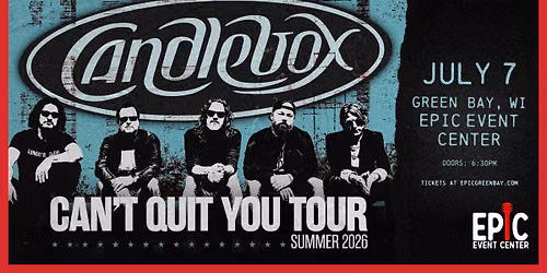 Candlebox \/ Can't Quit You Tour Summer 2026 w\/ Nigel and The Heat
