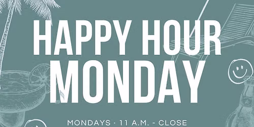 Happy Hour Monday On The Pool Deck