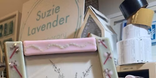 Daytime Fused Glass Midsummer Picture Tile & Photo Frame Workshops at Moseley Old Hall NT