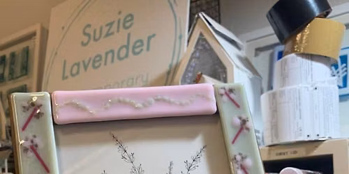 Daytime Fused Glass Midsummer Picture Tile & Photo Frame Workshops at Moseley Old Hall NT