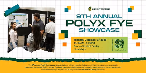 9th Annual Fall PolyX FYE Showcase