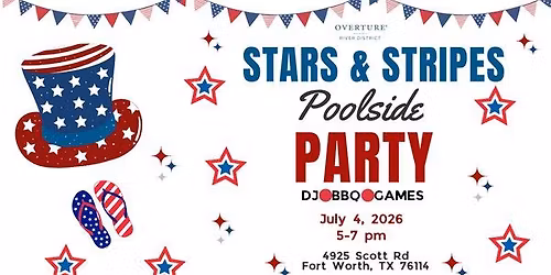 Stars & Stripes Poolside Party