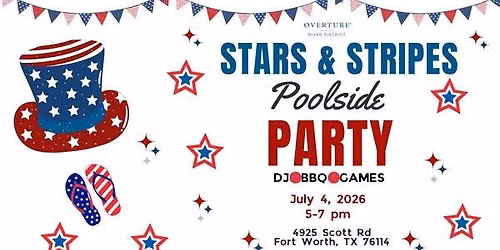 Stars & Stripes Poolside Party