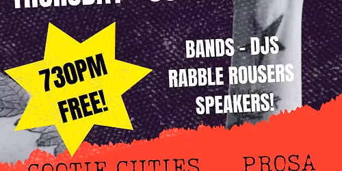 SWEET TREATS PUNX (PRE) MAY DAY with Cootie Cuties, Prosa, Stamp Fair FREE!