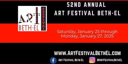52nd Annual Art Festival Beth-El