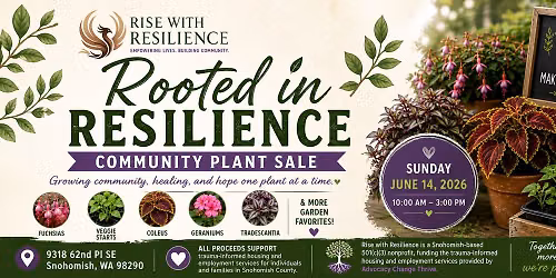 Rooted in Resilience: Community Plant Sale