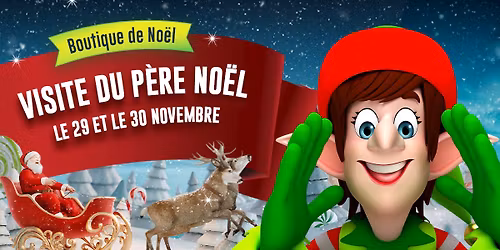 Le Père Noël vous attend au Centre Jardin Barbe ! 🎅