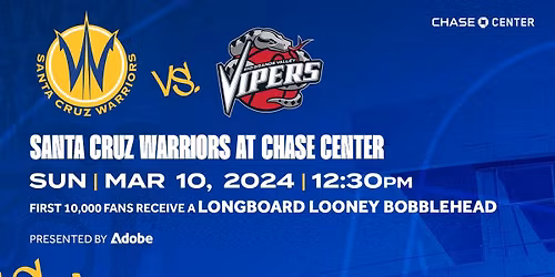 Parking Rio Grande Valley Vipers at Santa Cruz Warriors