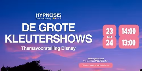 De GROTE kleutershow