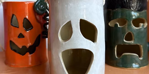 Ceramic Halloween Lanterns