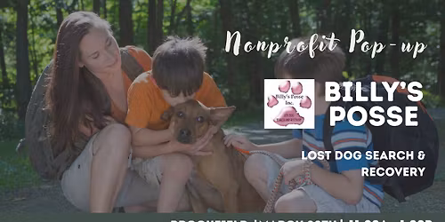 Billy's Posse: Non-profit Pop Up