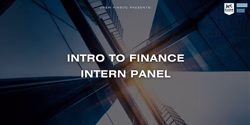 Intro to Finance Intern Panel