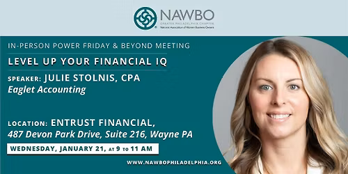 NAWBO Power Friday & Beyond Presents "Level Up Your Financial IQ"