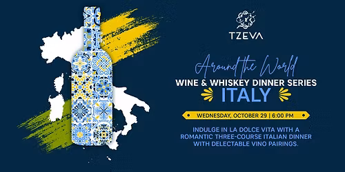 Around the World series: Italian Wine Dinner