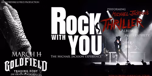 Rock With You - The Michael Jackson Experience LIVE in Roseville, CA