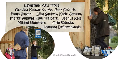 Karula Teatri lavastus "\u00c4hij\u00e4rve bussipeatus" Linda Rahvamajas