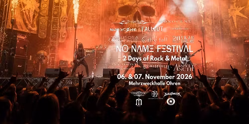 No Name Festival 2026 -  Indoor Rock & Metal 
