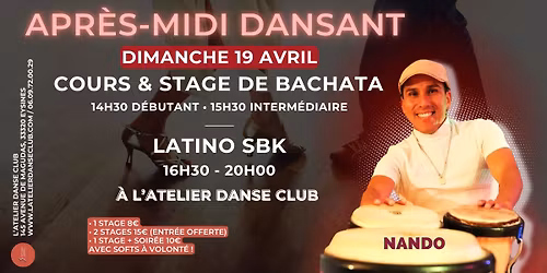 C\u2019est la Rentr\u00e9e des cours de Bachata ! \ud83d\udc83\ud83c\udffc\ud83d\udd7a\ud83c\udffc