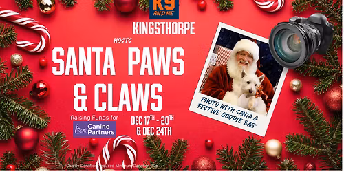 Santa Paws & Claws Photoshoot
