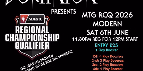MODERN RCQ JUNE 6TH