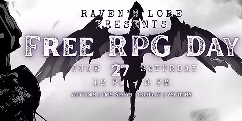Free RPG Day 2026