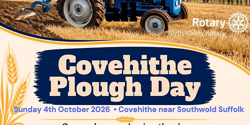 Covehithe Plough Day - Sunday 4th October 2026 