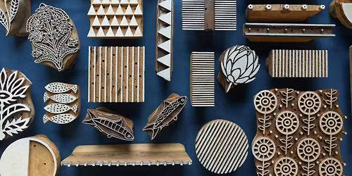 Block Print Berlin: Introduction to Block Printing, Wax Resist & Indigo