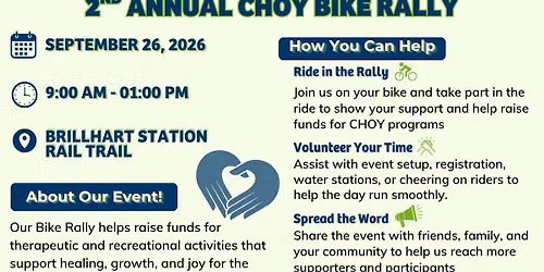 2nd Annual CHOY Bike Rally