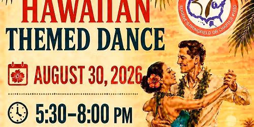 5th Sunday Ballroom Social Dance with a Hawaiian Theme & Foxtrot Lesson 