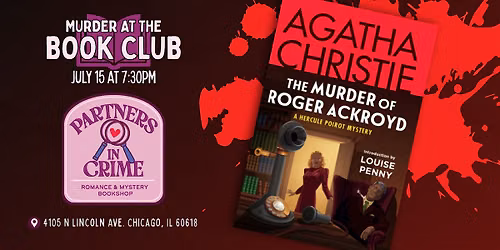 M**der At The Book Club - July
