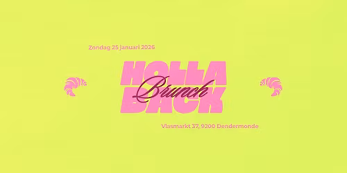 Hollaback Brunch | Bar Bol | Zondag 25 januari