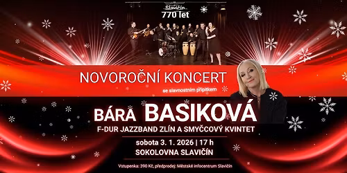 NOVOVORO\u010cN\u00cd KONCERT - B\u00e1ra Basikov\u00e1 a F-DUR Jazzband Zl\u00edn