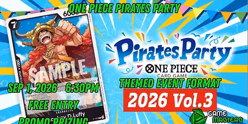 One Piece Card Game Pirates Party 2026 Vol.3 Themed Battle format