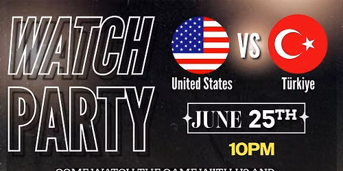 World Cup Watch Party | USA vs T\u00fcrkiye