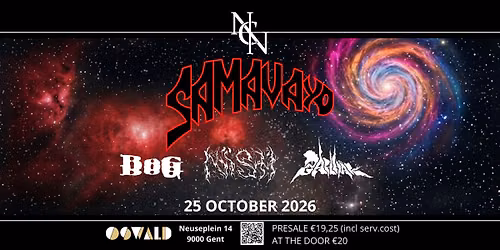 NNC: SAMAVAYO (DE) + ZAHHAK (DE) + N\u00cfSTI (DE) + BOG  