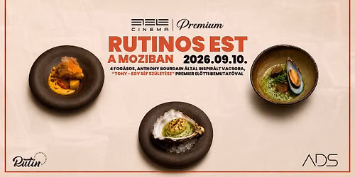 RUTINos est a moziban, Tony - Egy s\u00e9f sz\u00fclet\u00e9se premier el\u0151tti vet\u00edt\u00e9ssel