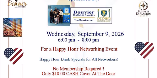 Martini Network Hosted By 500 Orange Event Venue and Sponsored By Bouvier Insurance