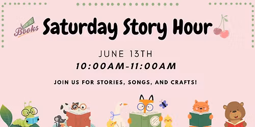 Saturday Story Hour