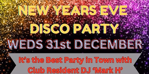 New Years Eve Disco Party 