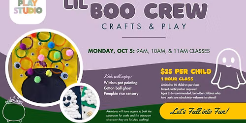 Little Boo Crew Crafts & Play