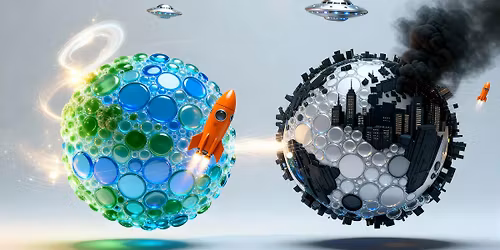 BRIDGING WORLDS - an exhibition by David Oxley