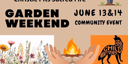 Christie Pits Sacred Fire Garden Weekend June 13 and 14