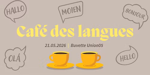 Caf\u00e9 des langues - Buffet international
